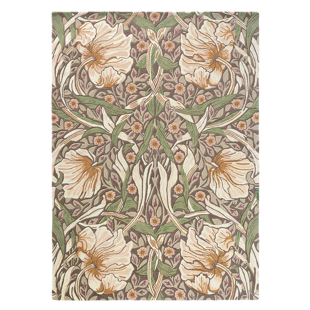Morris & Co Pimpernel Aubergine 028805