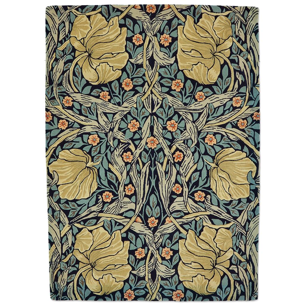 Morris & Co Pimpernel Indigo 028818