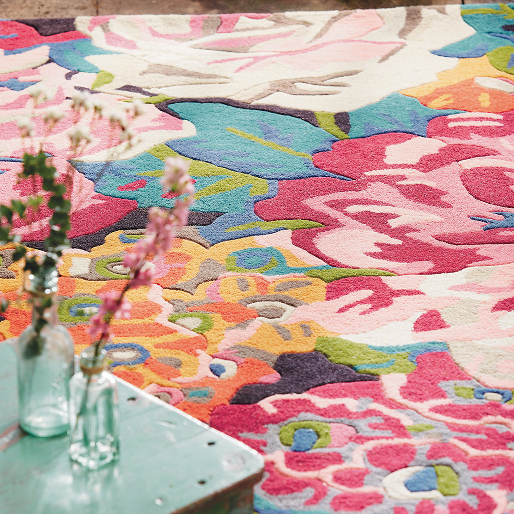 Sanderson Rose & Peony Cerise 045005