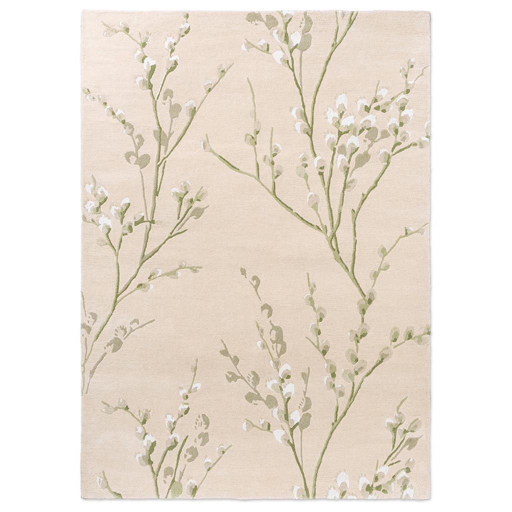 Laura Ashley Pussy Willow Hedgerow Green 079807