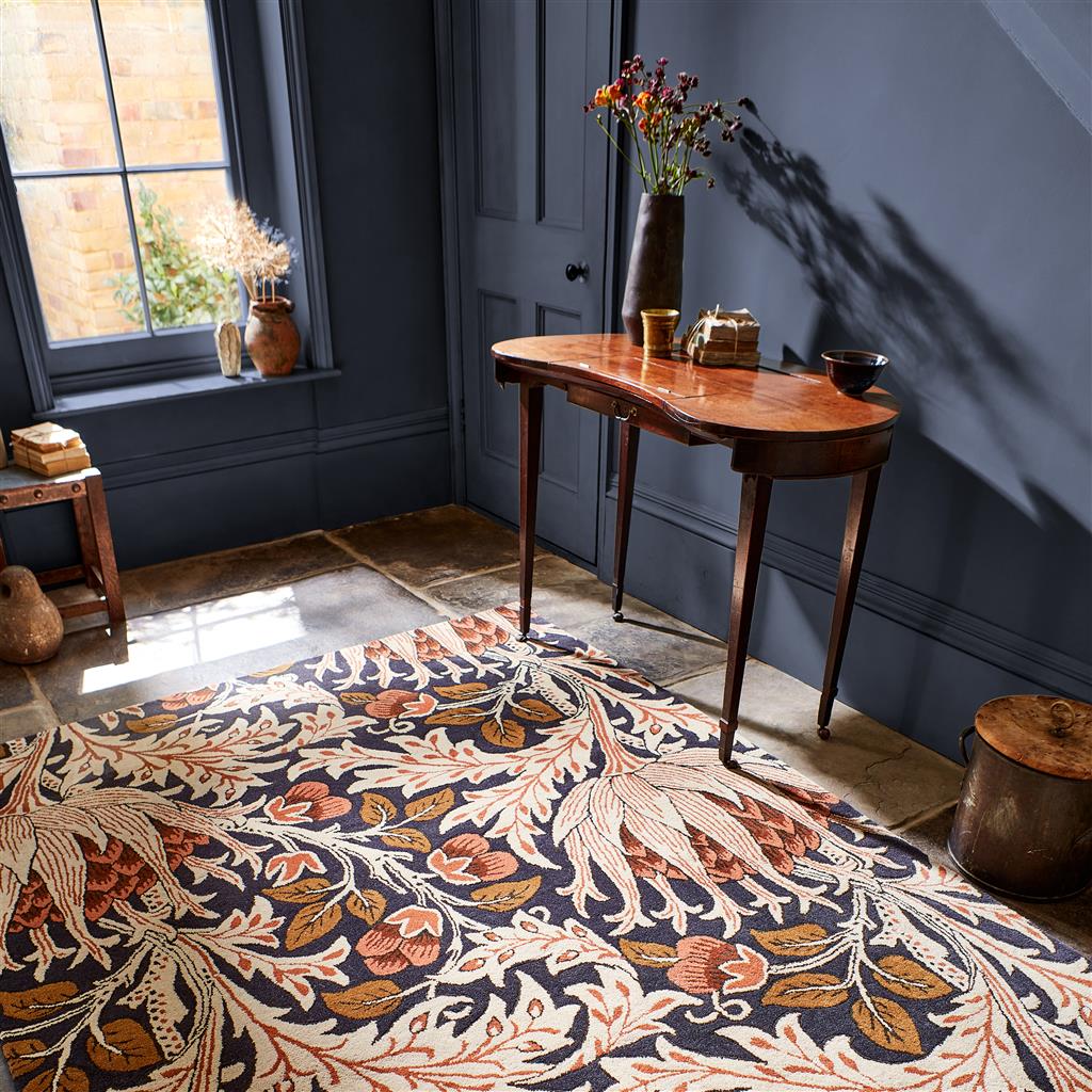 Morris & Co Artichoke Amber/ Charcoal 127103