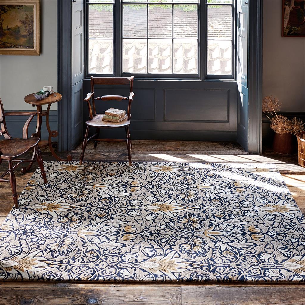 Morris & Co Snakeshead Indigo 127208