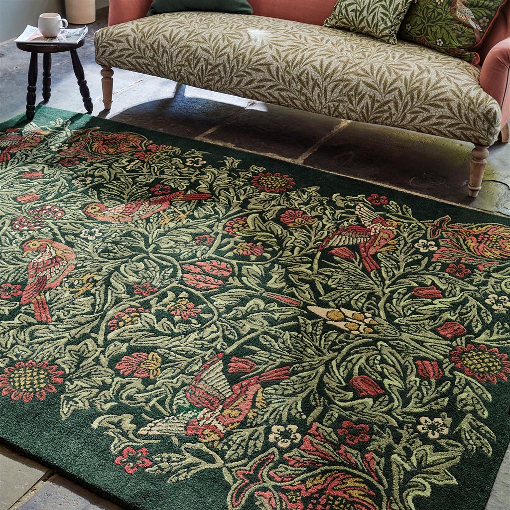 Morris & Co Bird Tump Green 128307