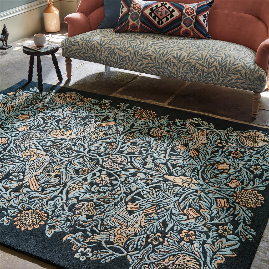 Morris & Co Bird Webb's Blue 128308