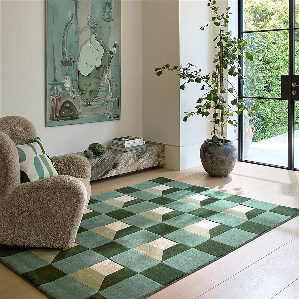 Harlequin Blocks Fern 141907