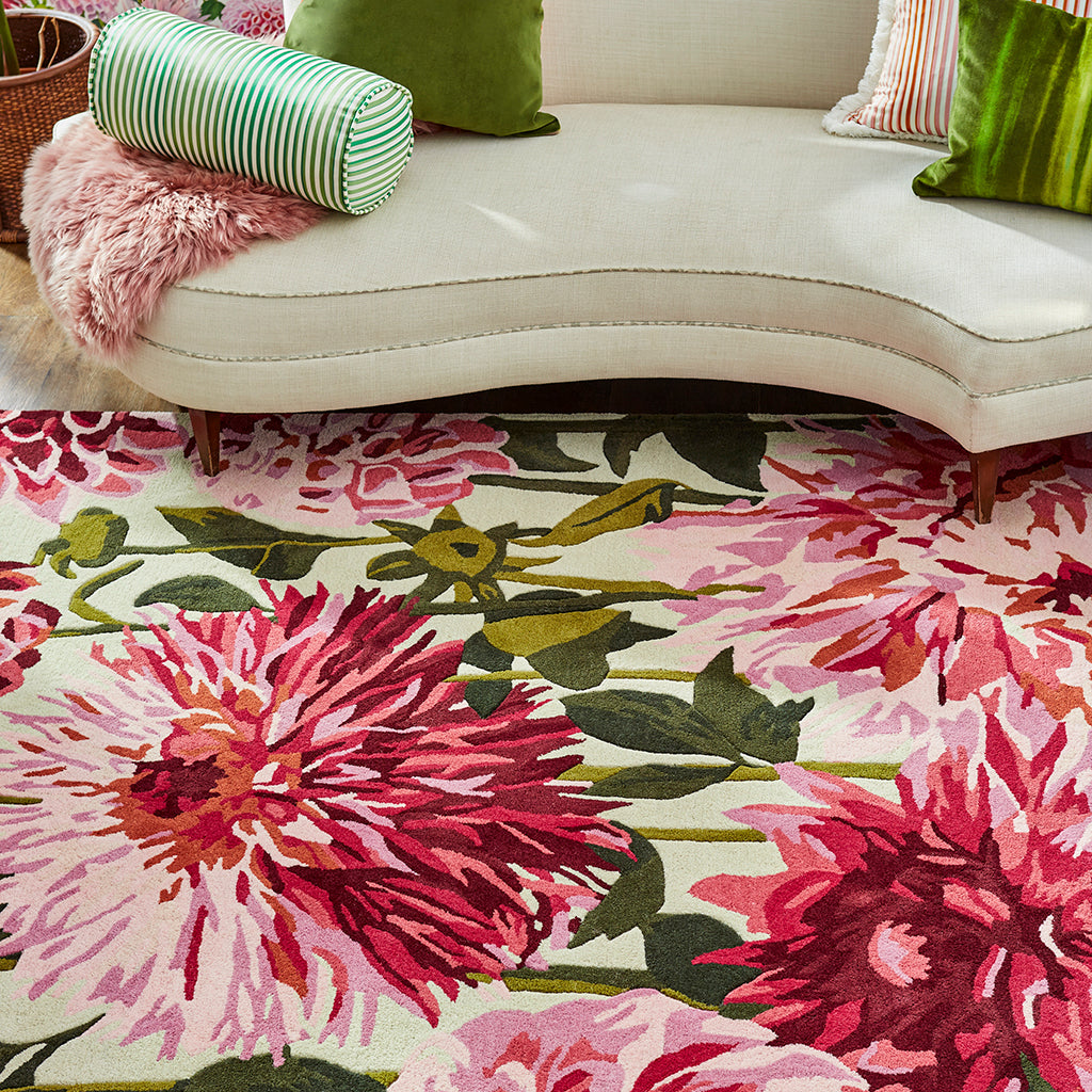 Harlequin Dahlia Fuchsia / Palm 142402