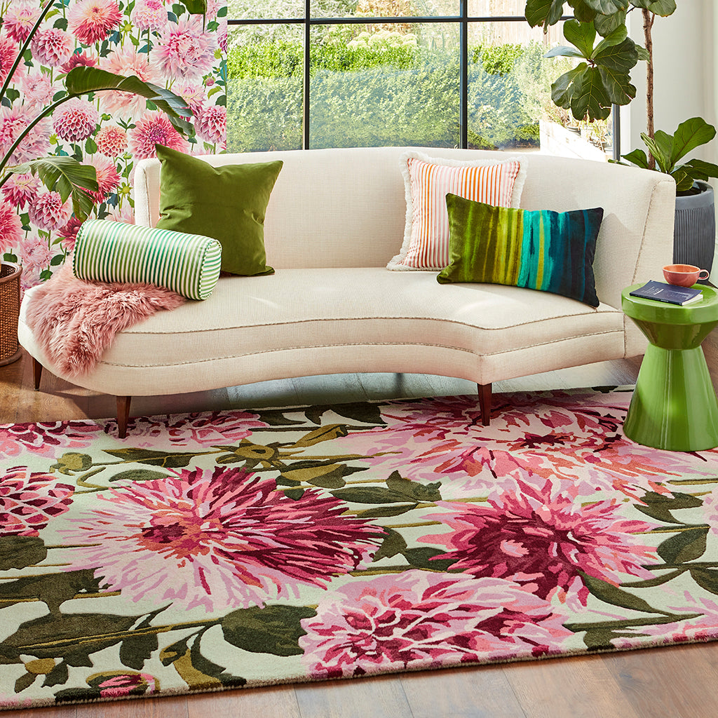 Harlequin Dahlia Fuchsia / Palm 142402
