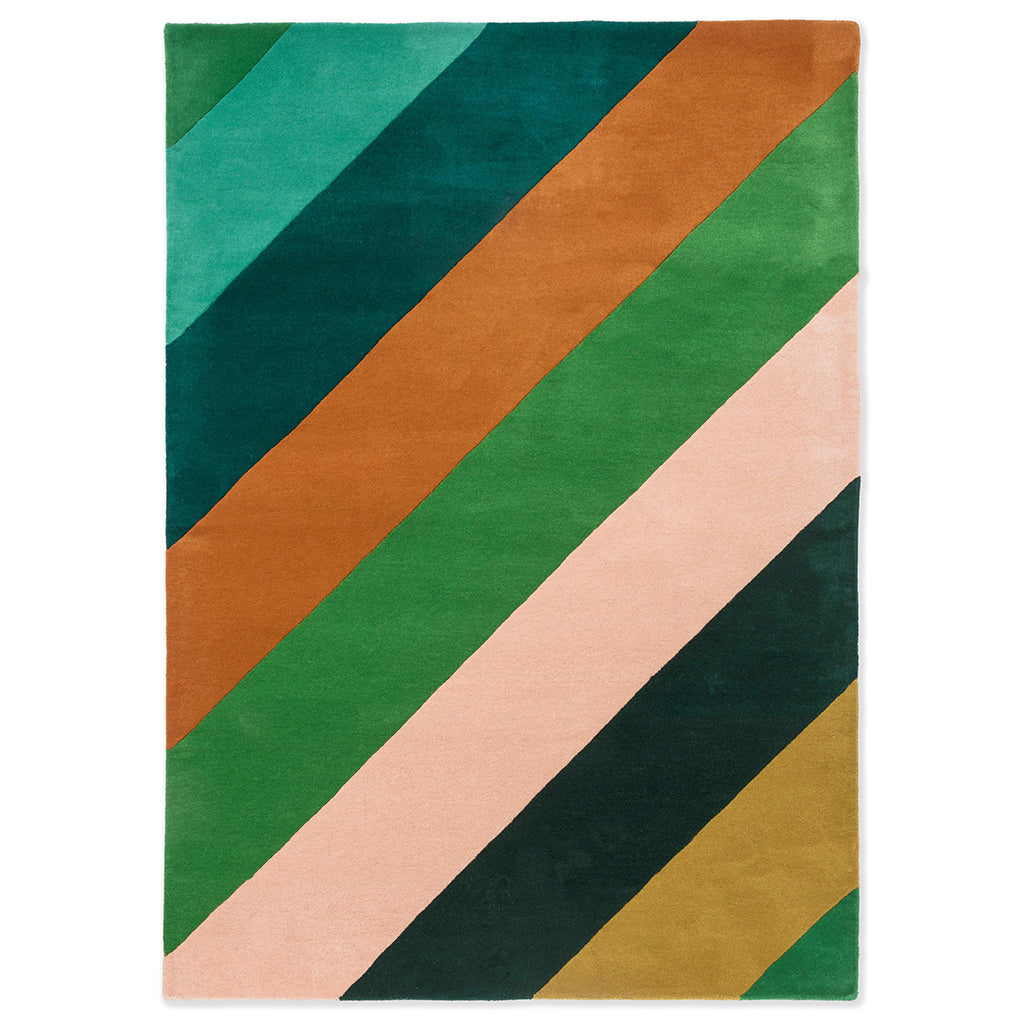 Harlequin Sherbet Stripe Emerald/ Amber 144417
