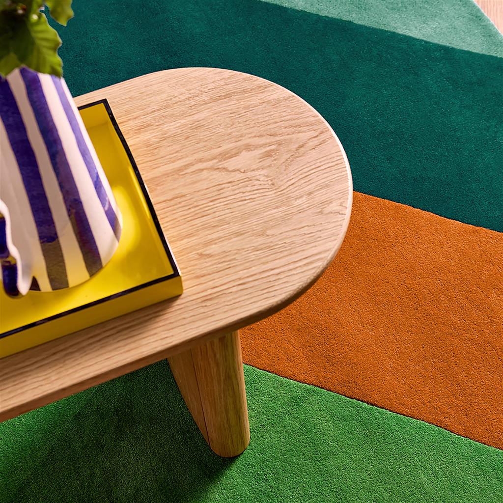 Harlequin Sherbet Stripe Emerald/ Amber 144417