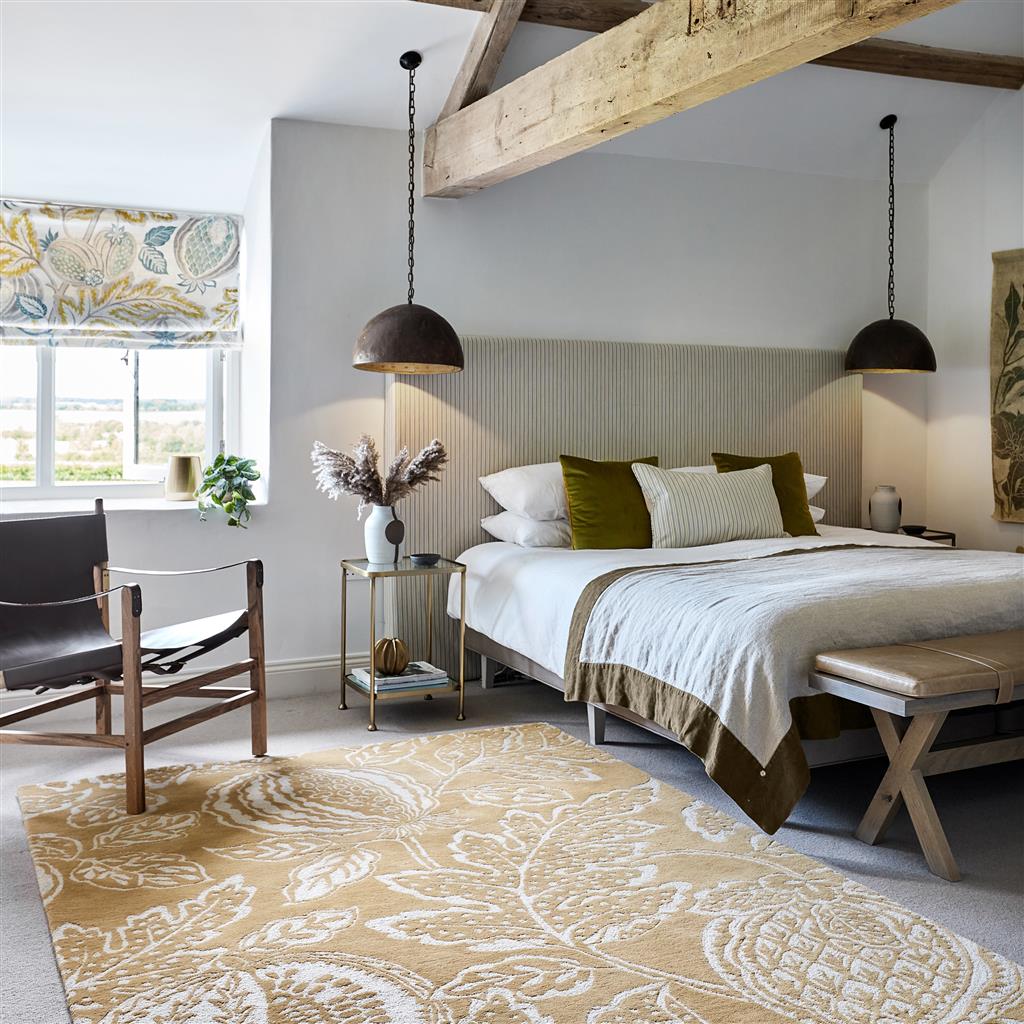 Sanderson Cantaloupe Ochre 145206
