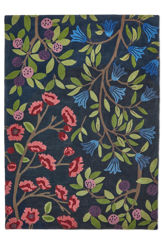Sanderson Foraging Indigo 146618