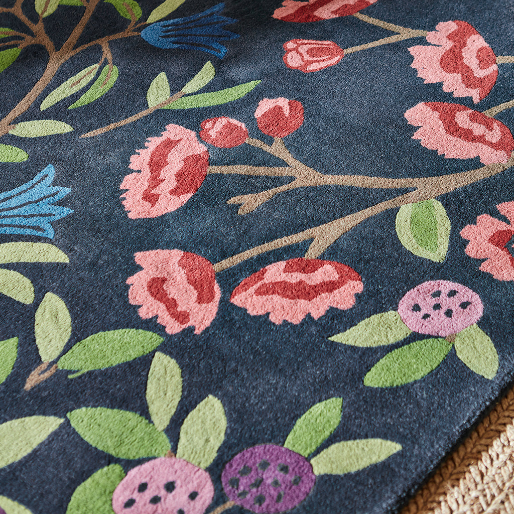 Sanderson Foraging Indigo 146618