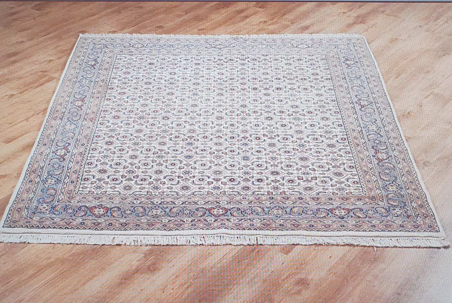 Herati Spezial creme-blau/193*245