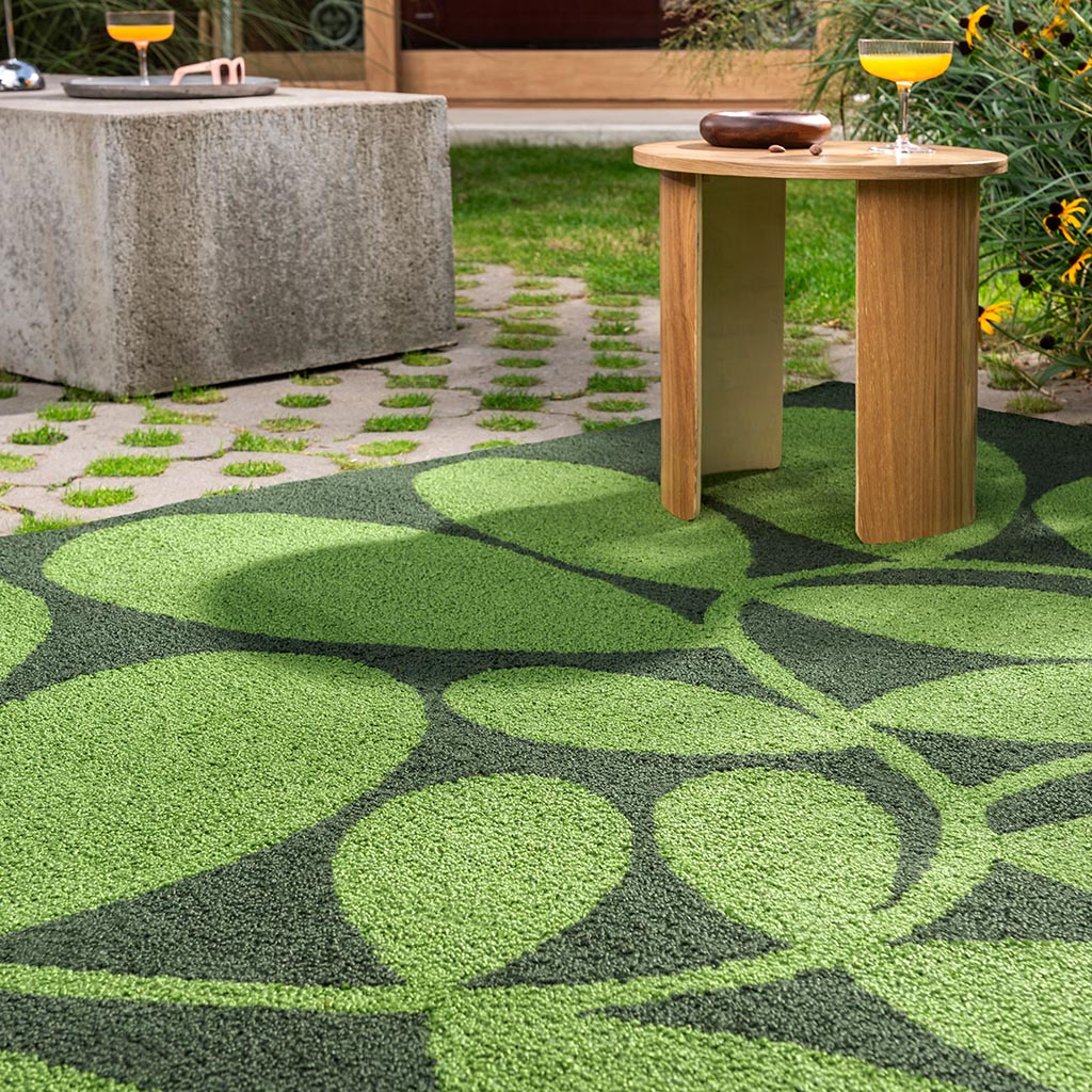 Orla Kiely Sycamore Dill 464207 Kültéri Szőnyeg