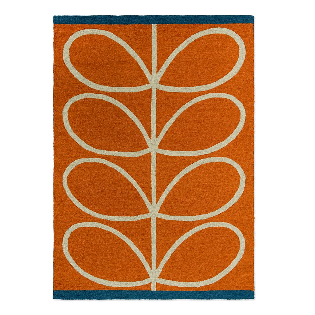 Orla Kiely Stripy Stem Orange 464403 Kültéri Szőnyeg