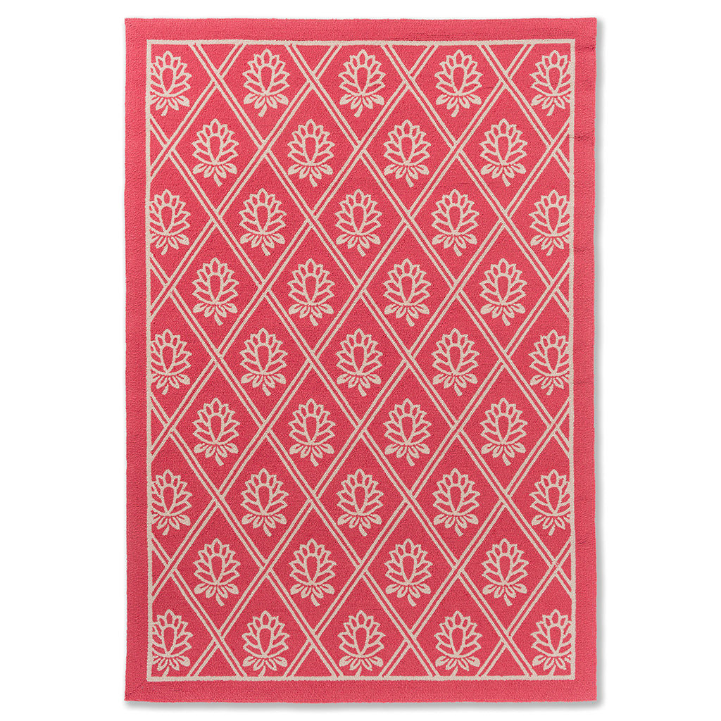 Laura Ashley Porchester Poppy Red 480200 Kültéri Szőnyeg