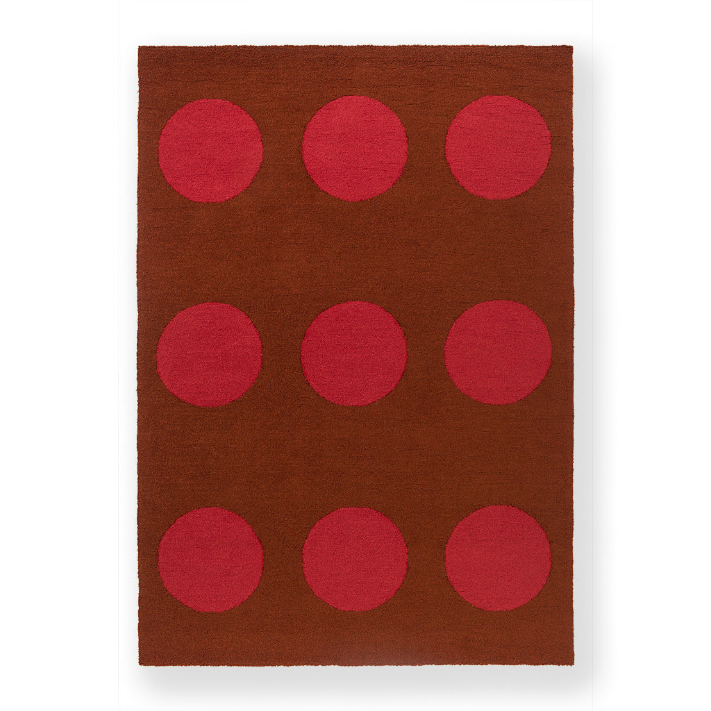 Habitat Festival Dots Red 495800 Kültéri Szőnyeg