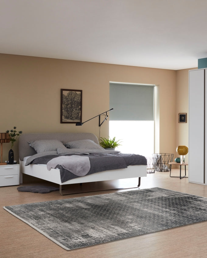 Vision 6103 211 040 flowers anthrazit EGYEDI MÉRETŰ design szőnyeg