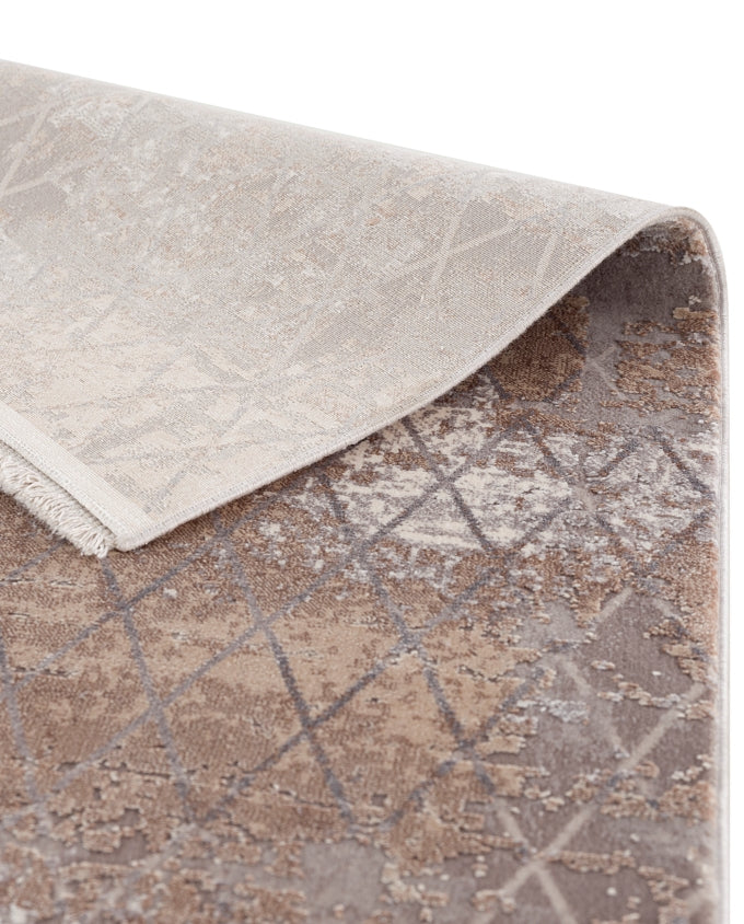 Vision 6103 212 006 diamonds beige EGYEDI MÉRETŰ design szőnyeg