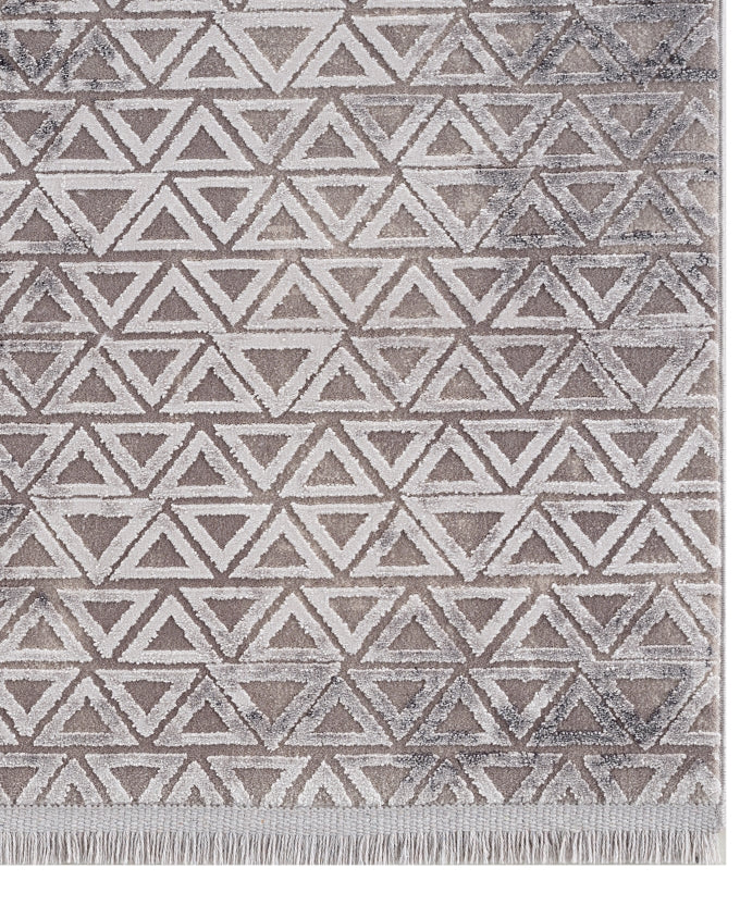 Vision 6103 213 040 triangles anthrazit EGYEDI MÉRETŰ design szőnyeg