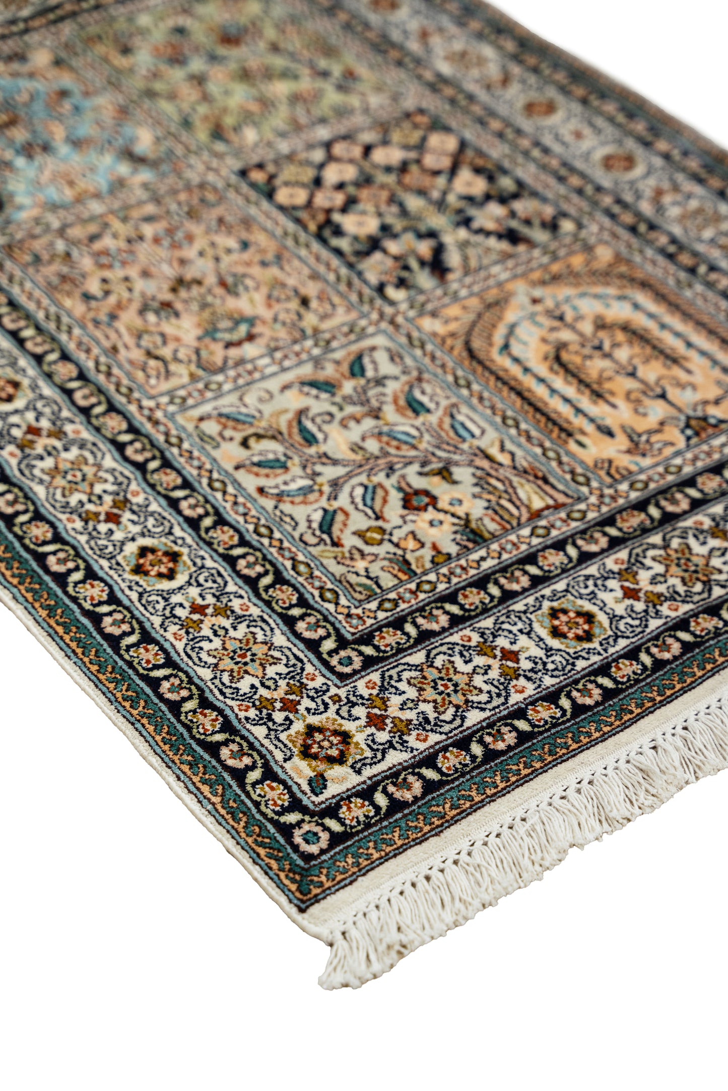 R.T. cream selyemszőnyeg, 64x94 cm