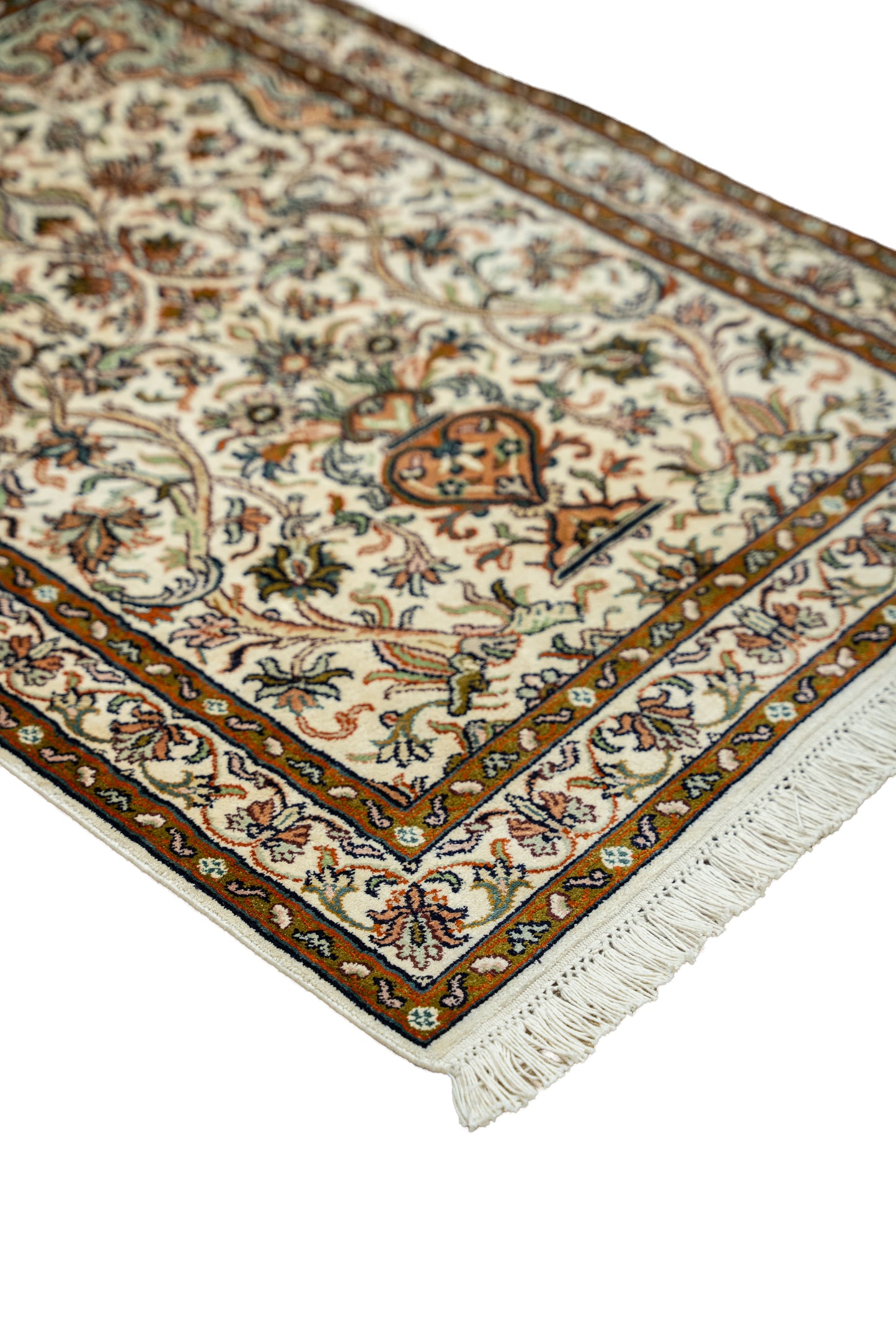 Kuldar cream selyemszőnyeg, 66x92 cm