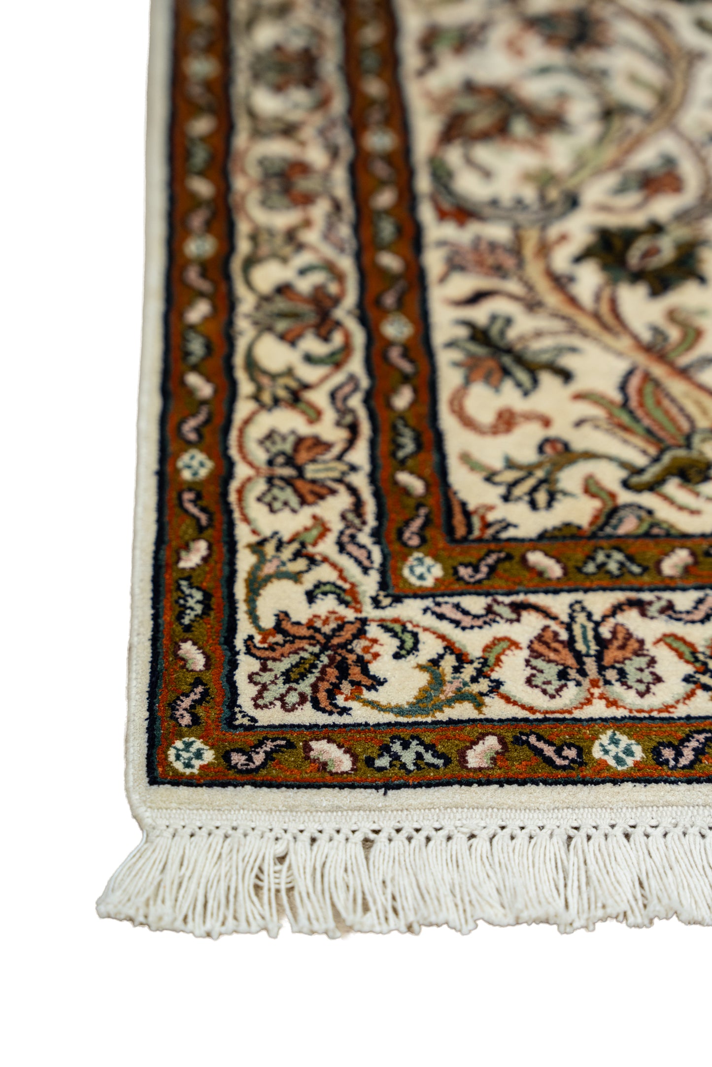 Kuldar cream selyemszőnyeg, 66x92 cm