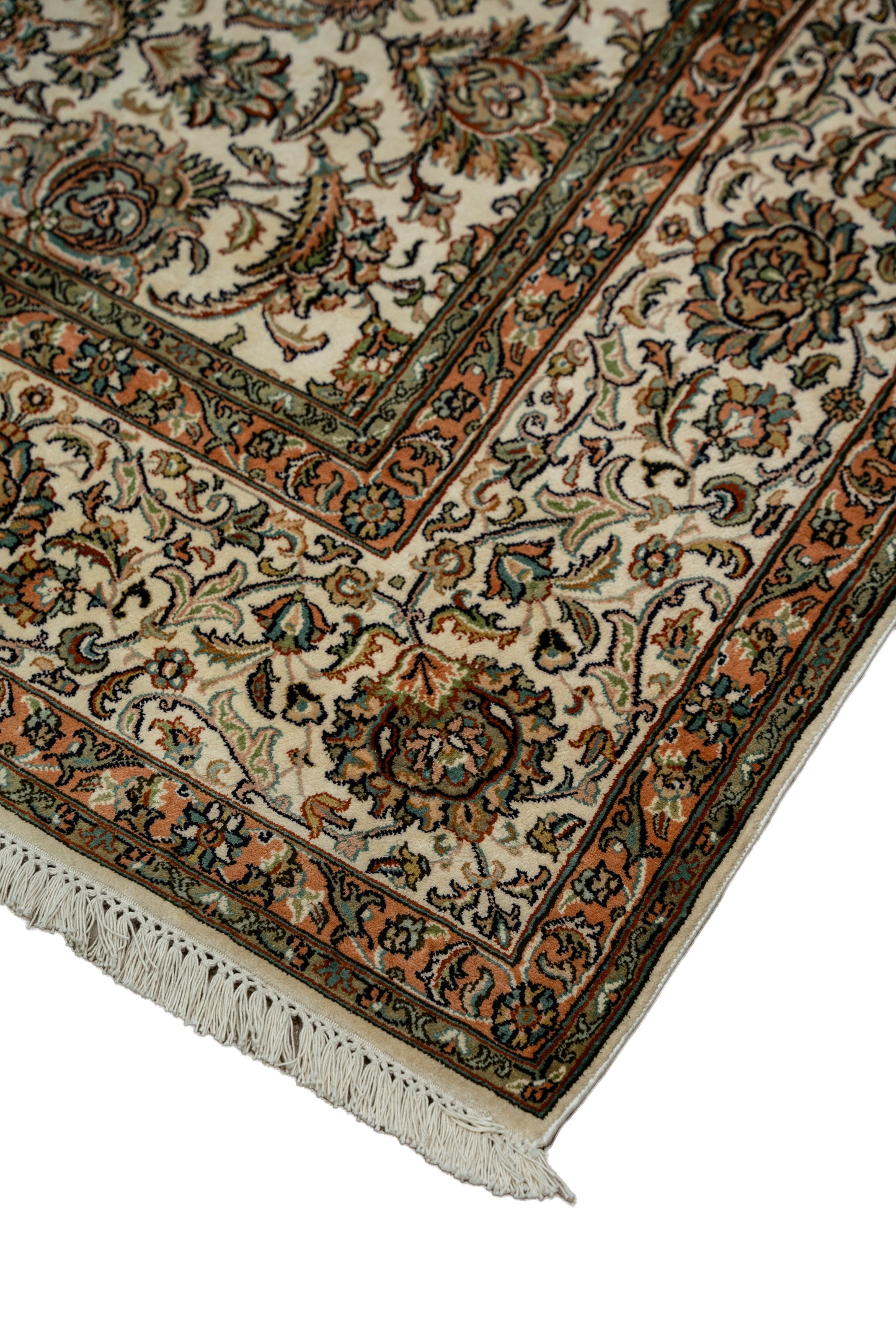 A.O. cream selyemszőnyeg, 172x253 cm