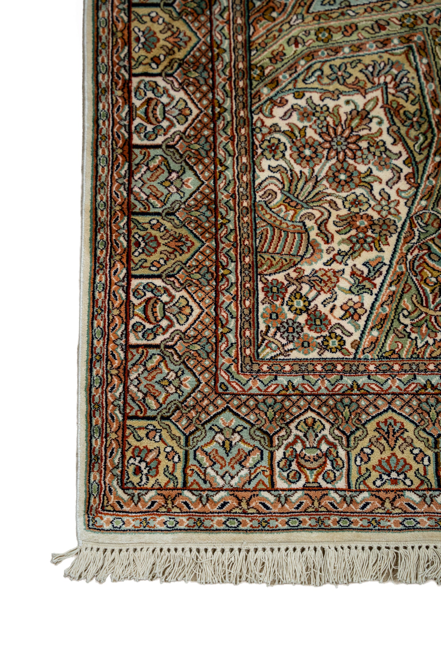 Gumbad cream selyemszőnyeg, 125x190 cm