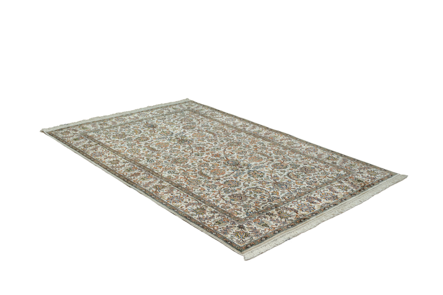 A.O. cream selyemszőnyeg, 126x188 cm