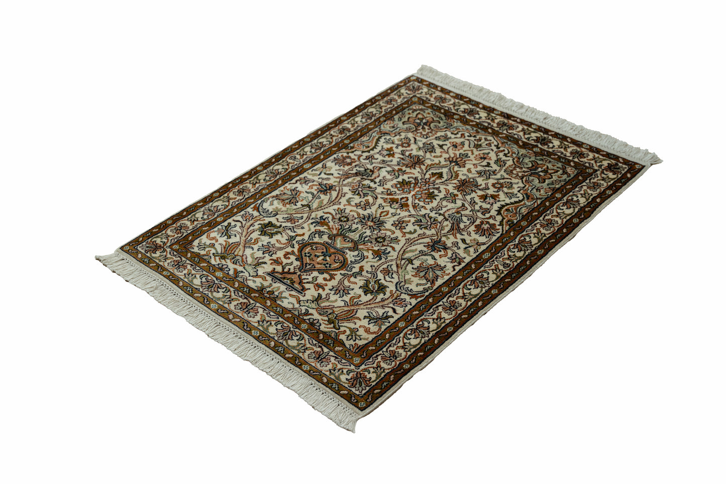 Kuldar cream selyemszőnyeg, 68x93 cm