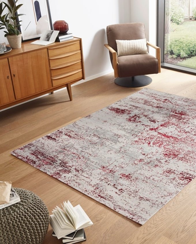 Antea 6626 201 010 vintage rot - creme design szőnyeg - Leguan Exclusive - Schöner Wohnen - 80 x 150 cm