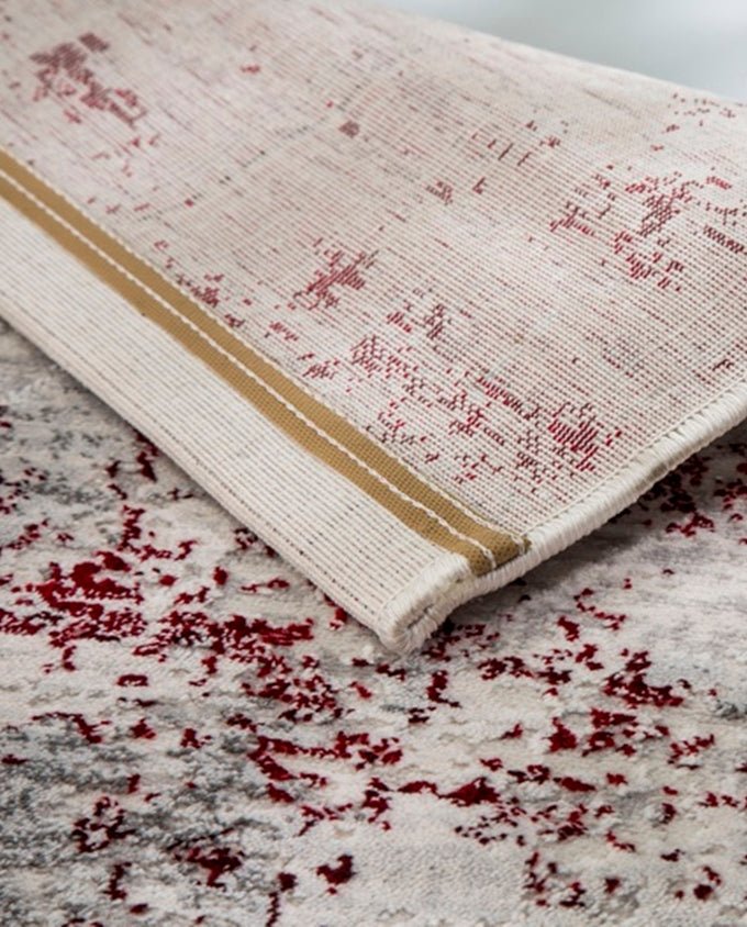 Antea 6626 201 010 vintage rot - creme design szőnyeg - Leguan Exclusive - Schöner Wohnen - 80 x 150 cm