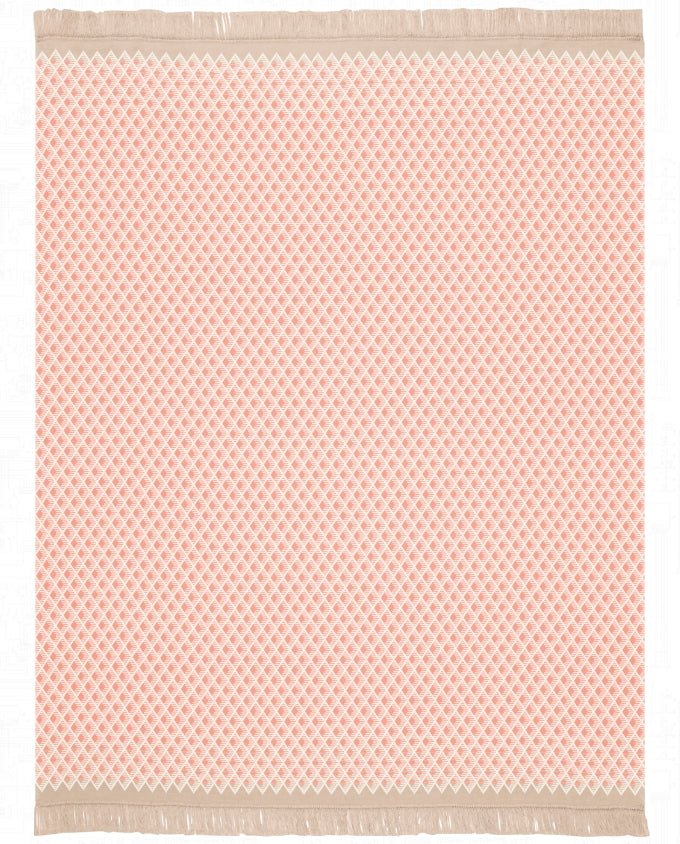 Bright day coral pléd - Leguan Exclusive - Leguan Exclusive -