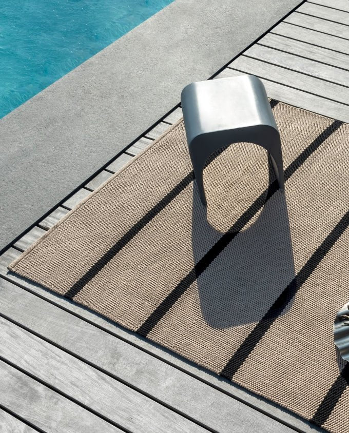 Brink & Campman Deck charcoal black 496805 kültéri szőnyeg - Leguan Exclusive - Brink and Campman - 250 x 350 cm