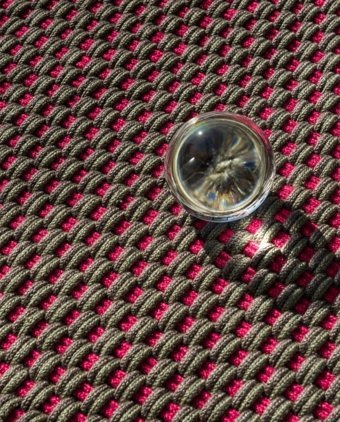 Brink & Campman Lace tricolore thyme - grey - pink 496904 kültéri szőnyeg - Leguan Exclusive - Brink and Campman - 250 x 350 cm