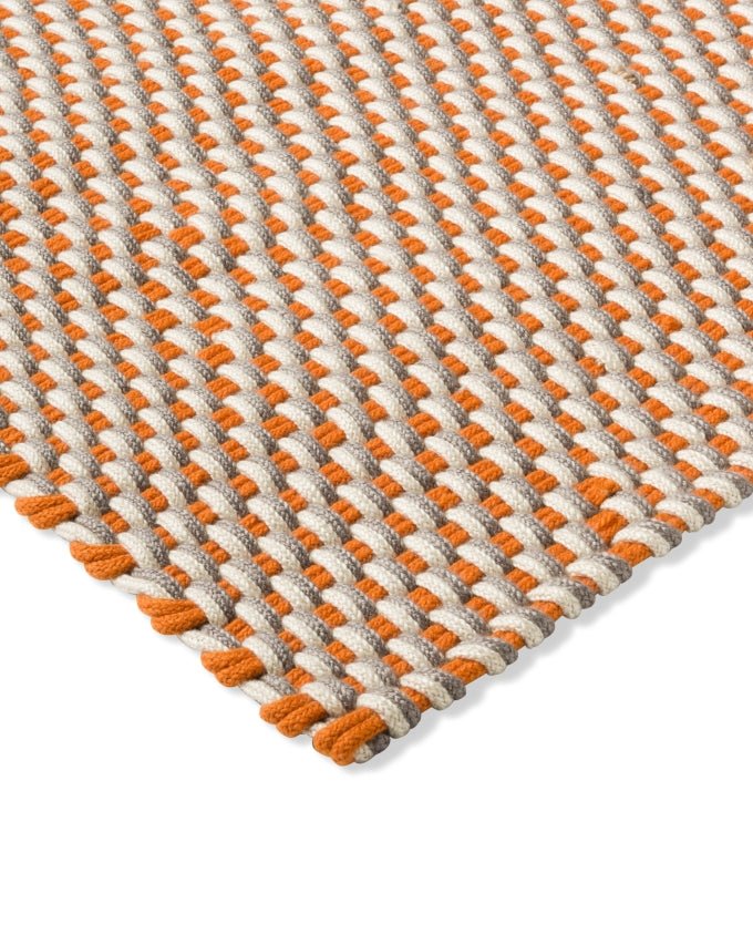 Brink & Campman Lace tricolore white - sand - mango 496901 kültéri szőnyeg - Leguan Exclusive - Brink and Campman - 250 x 350 cm