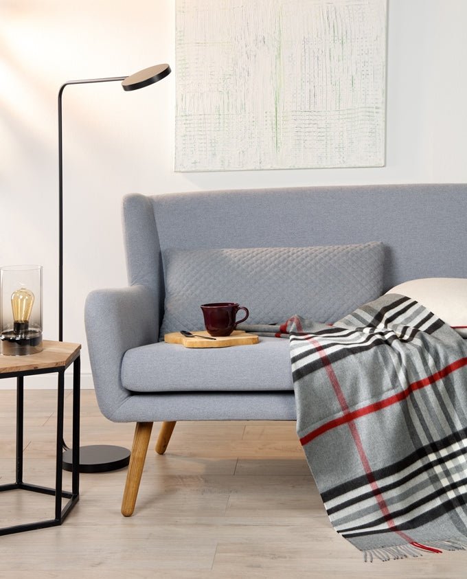 Classy grey pléd, 130 x 170 cm - Leguan Exclusive - Leguan Exclusive -