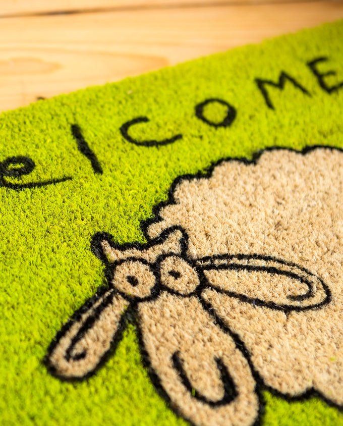Coco Style 008 welcome sheep lábtörlő - Leguan Exclusive - Schöner Wohnen -