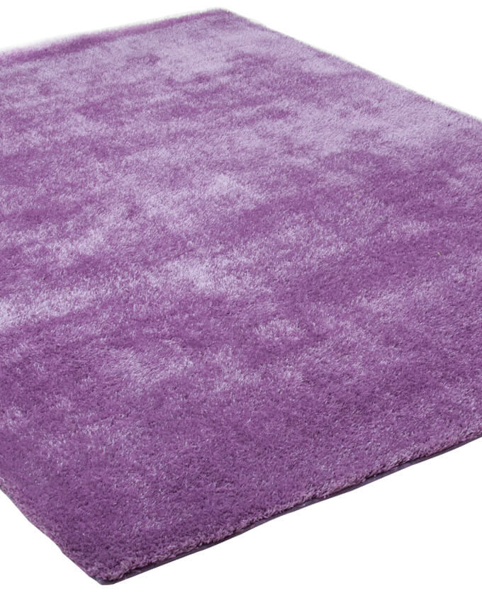 Gino Falcone Alessia uni 220 purple shaggy szőnyeg - Leguan Exclusive - Gino Falcone - 50 x 80 cm