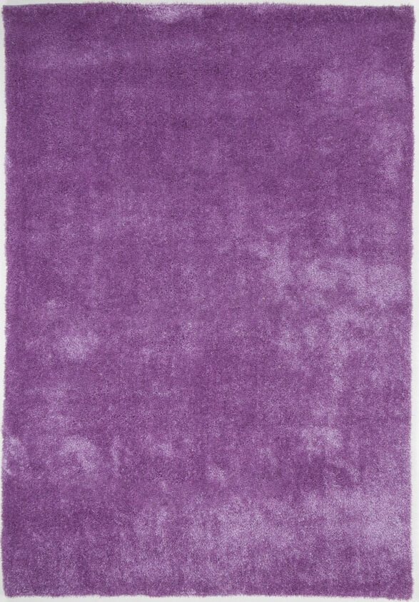 Gino Falcone Alessia uni 220 purple shaggy szőnyeg - Leguan Exclusive - Gino Falcone - 50 x 80 cm
