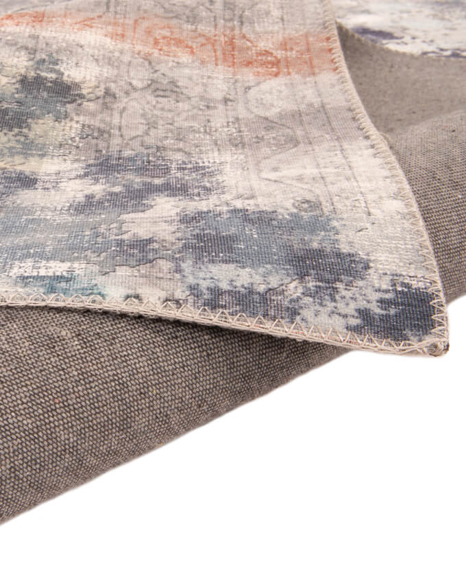 Gino Falcone Cecilia GF - 068 705 blue multi vintage szőnyeg - Leguan Exclusive - Gino Falcone - 70 x 140 cm