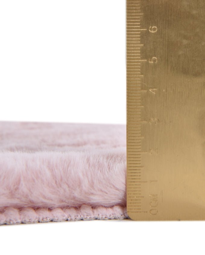 Gino Falcone Giorgia rózsaszín shaggy szőnyeg - Leguan Exclusive - Gino Falcone - 60 x 80 cm (alakos)