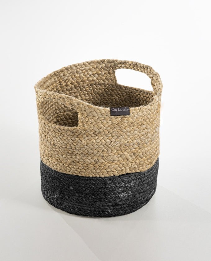 Guy Laroche black juta tároló kosár - Leguan Exclusive - Guy Laroche -