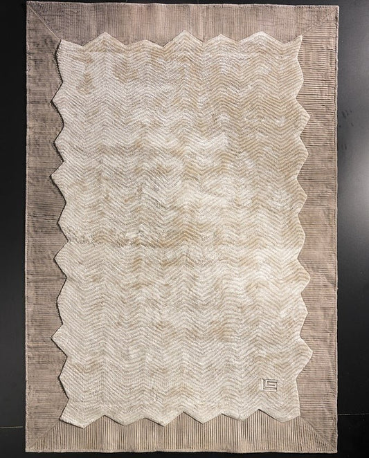 Guy Laroche Desert ecrü kézi tűzött design szőnyeg 190 x 290 cm - Leguan Exclusive - Guy Laroche -