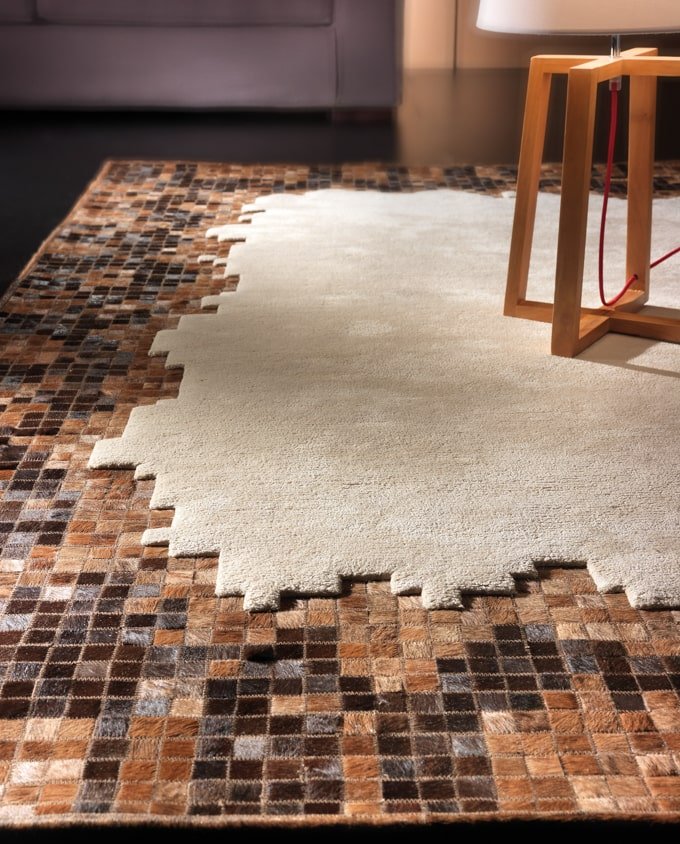 Guy Laroche Pixels wenge kézi tűzött design szőnyeg - Leguan Exclusive - Guy Laroche - 160 x 230 cm