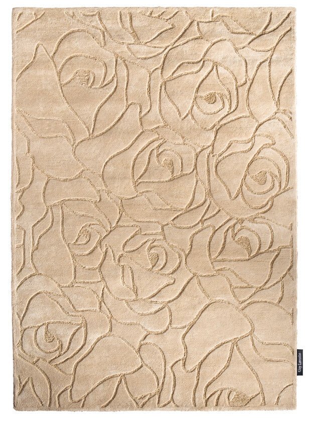 Guy Laroche Rose ecrü kézi tűzött design szőnyeg 160 x 230 cm - Leguan Exclusive - Guy Laroche -