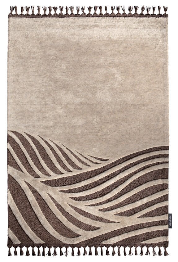 Guy Laroche Tamara wenge kézi tűzött design szőnyeg 190 x 290 cm - Leguan Exclusive - Guy Laroche -