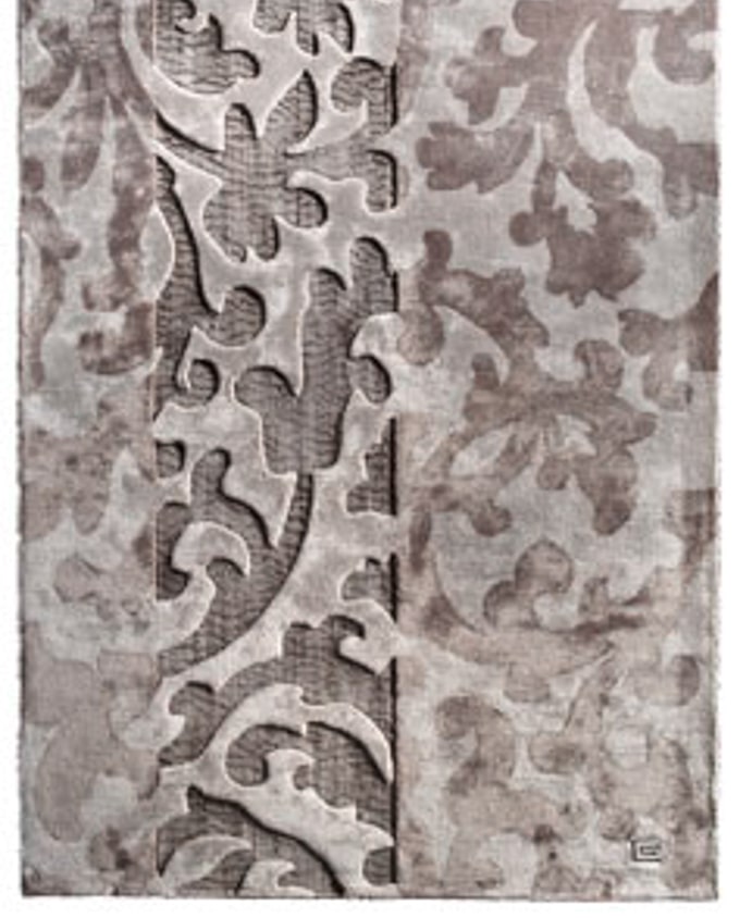 Guy Laroche Trace silver kézi tűzött design szőnyeg 160 x 230 cm - Leguan Exclusive - Guy Laroche -
