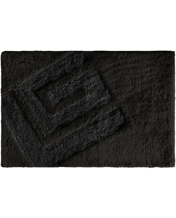 Guy Laroche Trivia fekete fürdőszoba szőnyeg - Leguan Exclusive - Guy Laroche - 55 x 85 cm